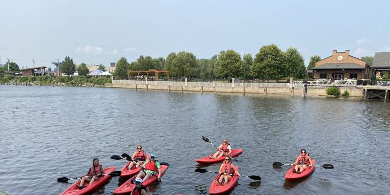 Morale Team Has an Oar-Some Time at our July Event 