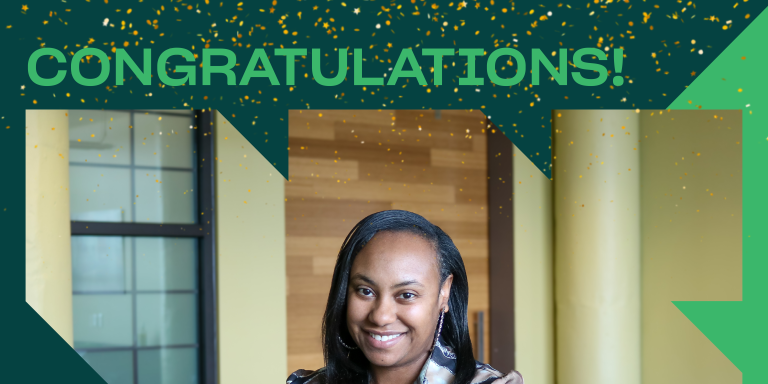 Congrats, Falena Harris on being Promoted to Administrative Coordinator!