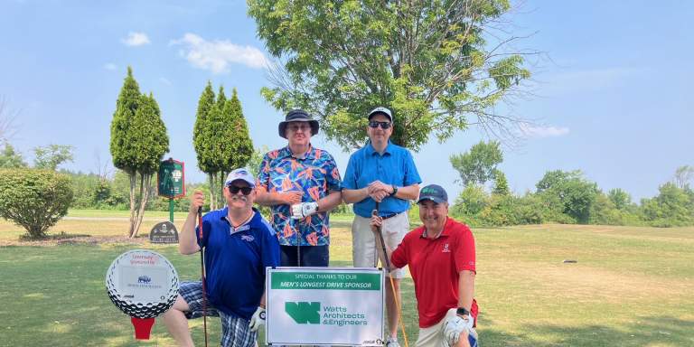 Watts at the Annual BEAM-APWA Golf Tournament 