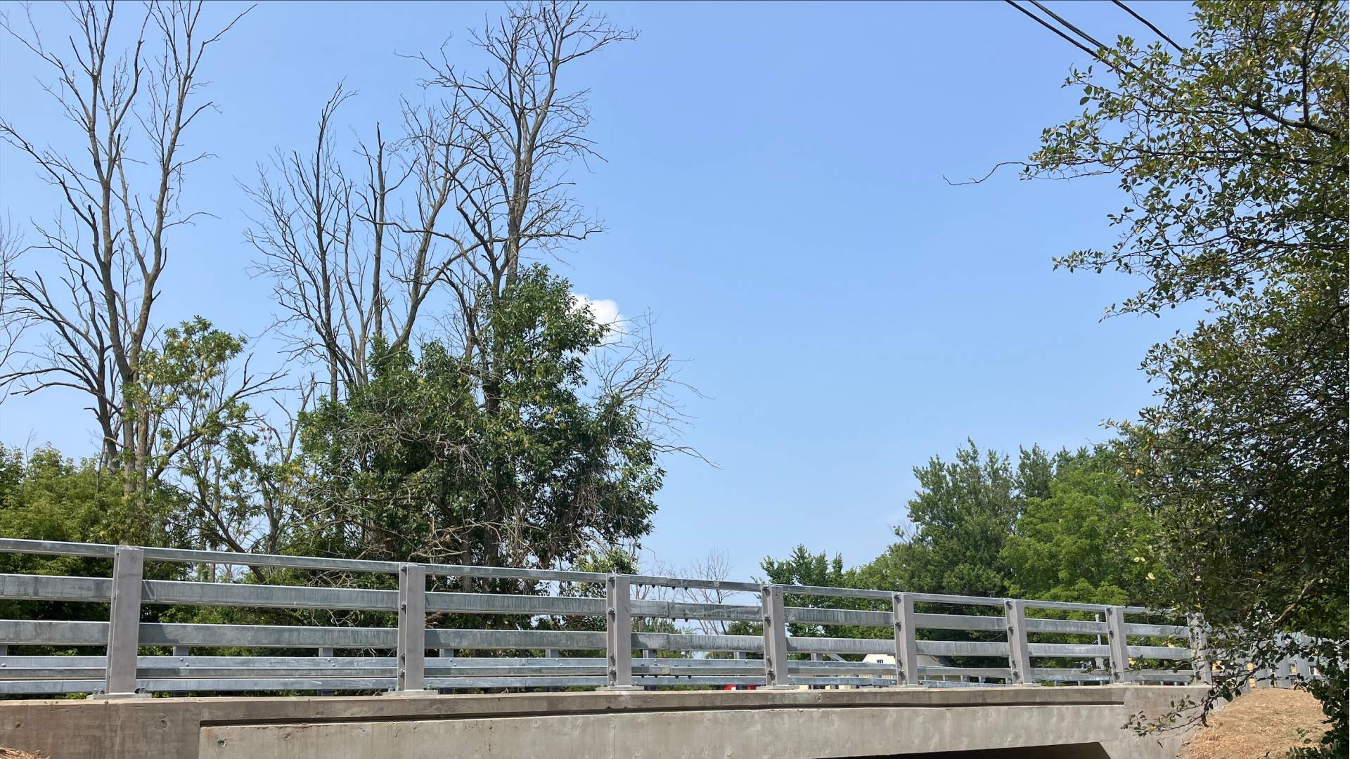 Hunt Street Bridge over Bergholtz Creek 