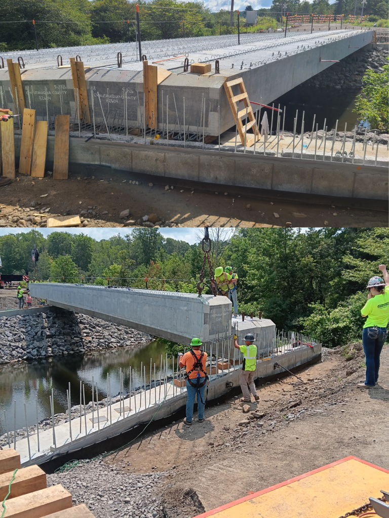 Bridge Progress in Chautauqua County 🚧