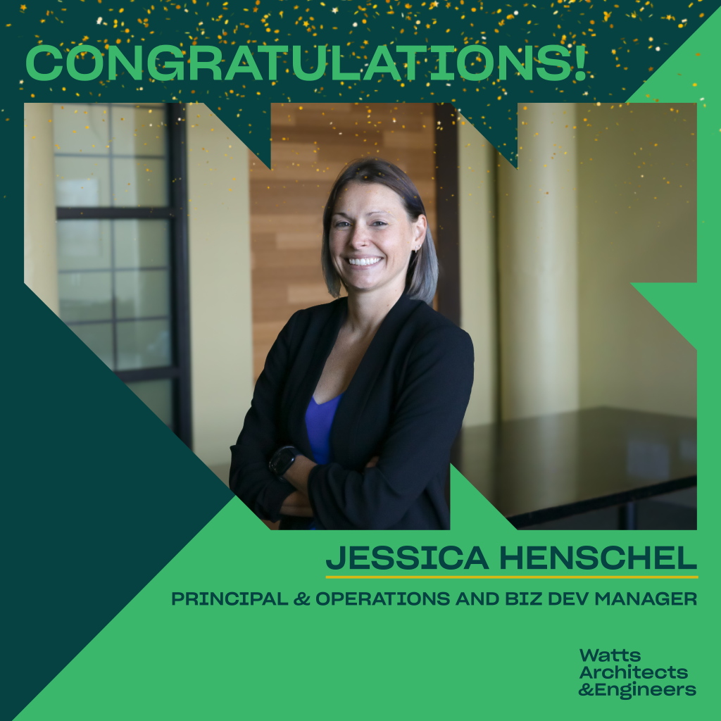 Congrats, Jessica Henschel on being Promoted to Principal!