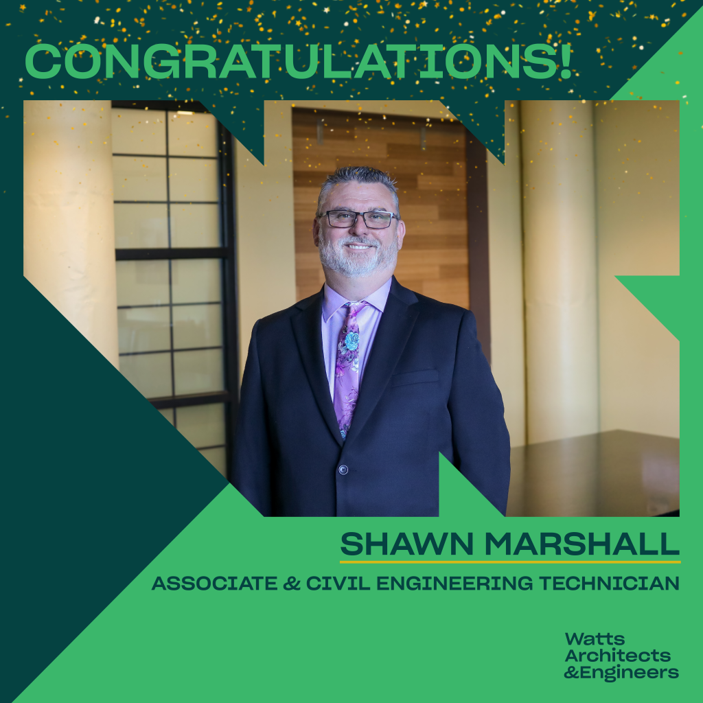 Congrats, Shawn Marshall on being Promoted to Associate! 