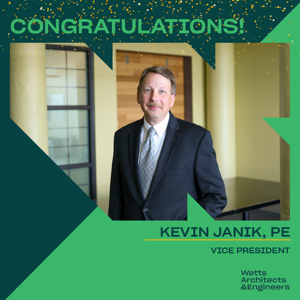 Congrats, Kevin Janik, PE! 