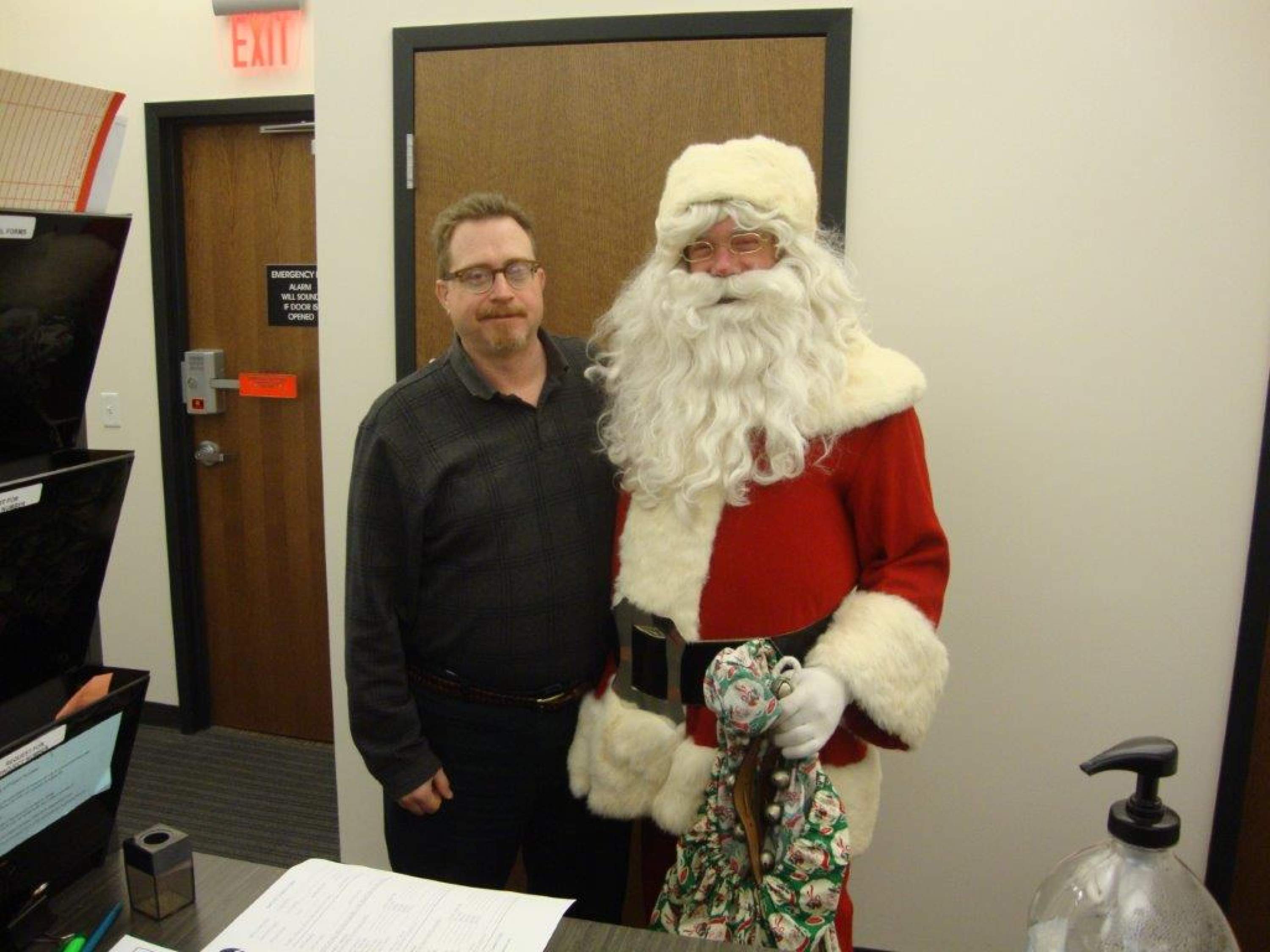 Jim and Santa Claus